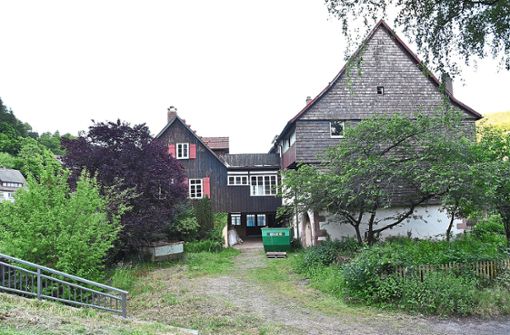 So sieht das leerstehende Rotgerberhaus im Schiltacher Gerberviertel derzeit aus. Foto: Wegner