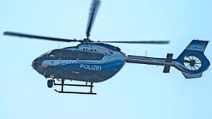 Einbrecher mit Hubschrauber gejagt