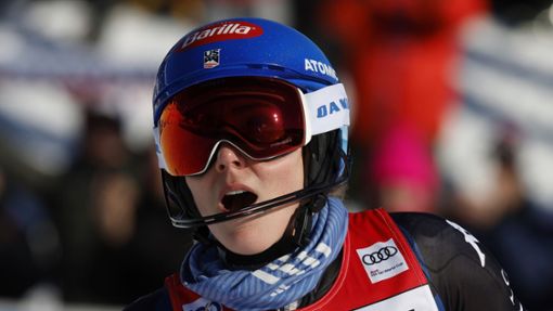 Ski-Star Mikaela Shiffrin hat nervenaufreibende Wochen hinter sich. Foto: Alessandro Trovati/AP/dpa