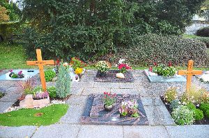 In Ostelsheim gibt es bisher Urnengräber nur mit liegender Abdeckung. Dies soll sich bald ändern.  Foto: Bausch Foto: Schwarzwälder-Bote