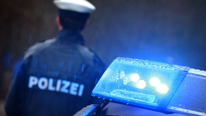 Männer streiten in Balingen - Helfer sprüht Tierabwehrspray