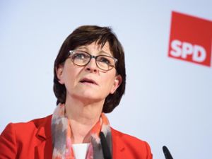 Nach ihrer Nominierung zur SPD-Bundestagswahl gibt sich Saskia Esken betont kämpferisch. Foto: dpa