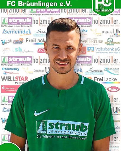 Knapp 250 Pflichtspiele hat Raphael Emminger schon für den FC Bräunlingen absolviert.Foto: Herrmann Foto: Schwarzwälder Bote
