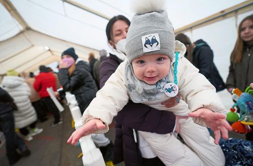 16 Kinder aus der Ukraine kamen bislang ohne ihre Eltern im Kreis Rottweil an. Foto: Brandt/dpa
