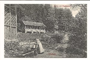 Ansichtskarte um 1905 mit dem Echo Hochwiese. Fotos: Bechtle Foto: Schwarzwälder-Bote