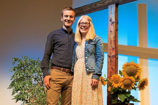 Herrmann Stamm ist neuer Jugendpastor der Liebenzeller Gemeinschaft. Er und seine Frau Jael wurden in einem Gottesdienst feierlich begrüßt. Foto: Jauch Foto: Schwarzwälder Bote