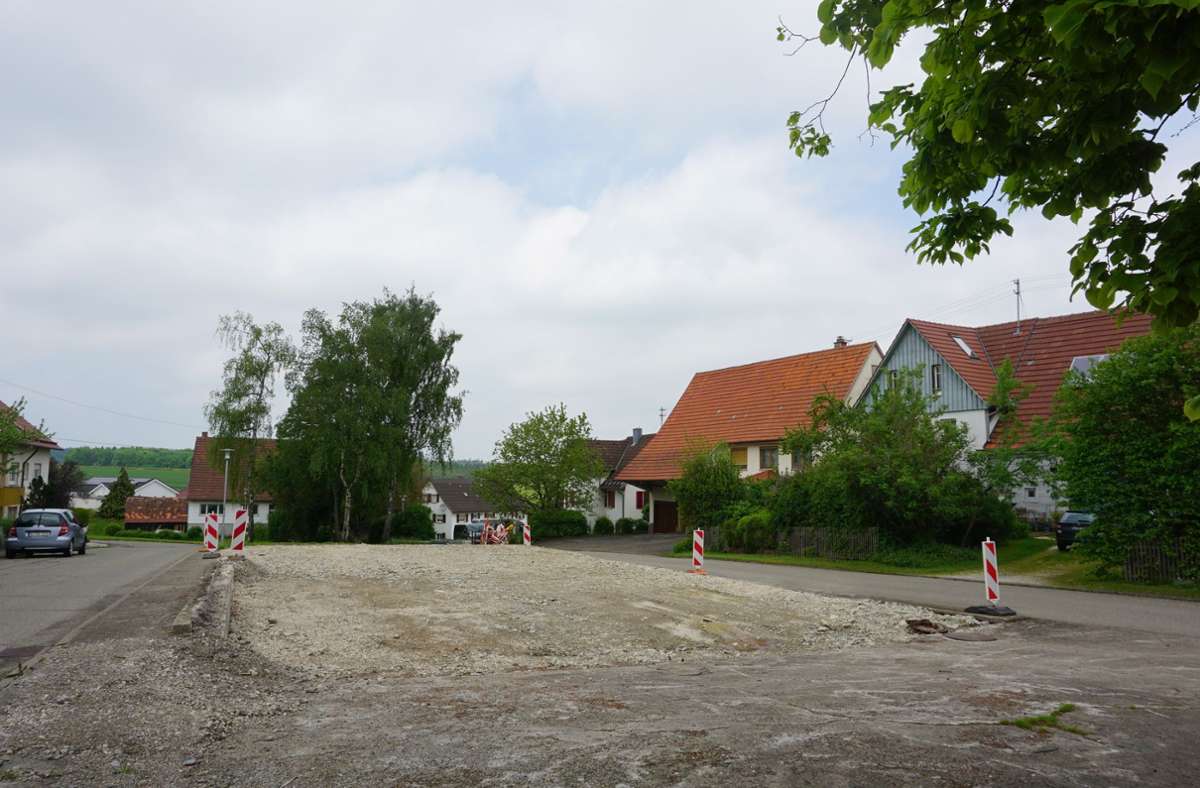 Dreschhalle-Areal in Dormettingen: Mit zwei Häusern ist es nicht getan