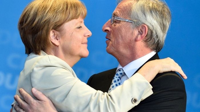 Merkel will sich für Juncker einsetzen