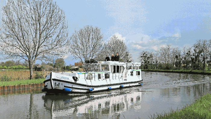 Hausbootfahren in Burgund