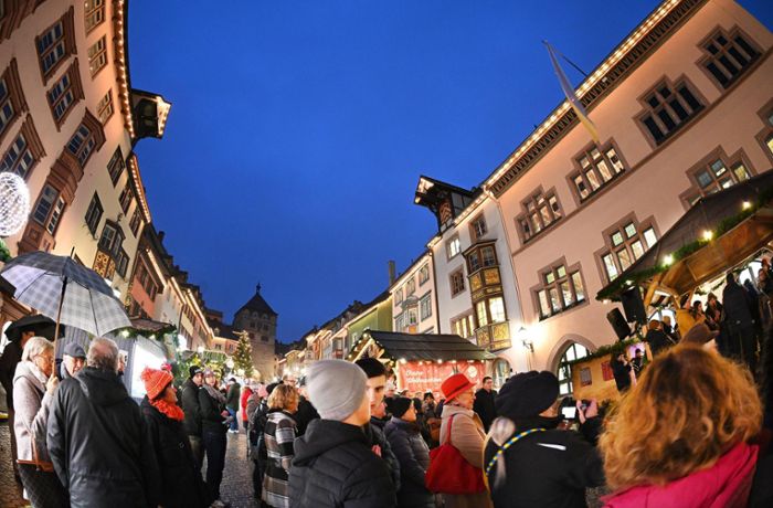 Weihnachtsmarkt in Rottweil: Zur Eröffnung gibt’s Lichterglanz und beste Stimmung