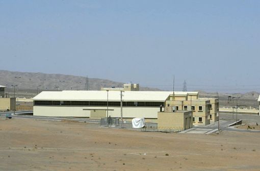 Atomanlage von Natanz, 270 Kilometer südlich von Teheran. In Bunkern stehen Gaszentrifugen zur Urananreicherung. Foto: AFP/HENGHAMEH FAHIMI