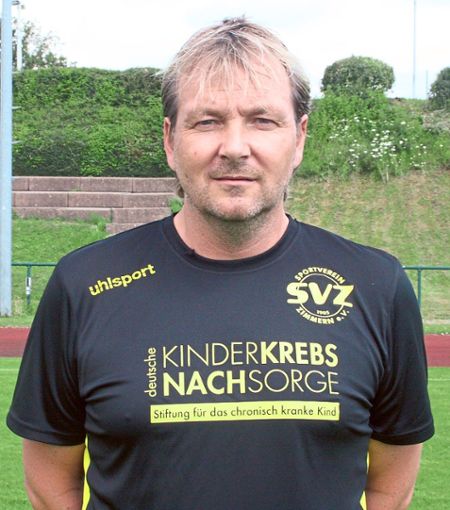 Patrick Fossé hat seinen Abschied angekündigt und hört nach vier Spielzeiten als Trainer beim SV Zimmern auf. Foto: Peiker