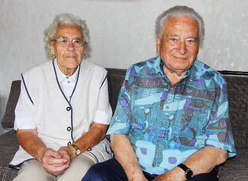 Klara und Wilhelm Maute sind seit 60 Jahren glücklich verheiratet. Foto: Schwarzwälder-Bote