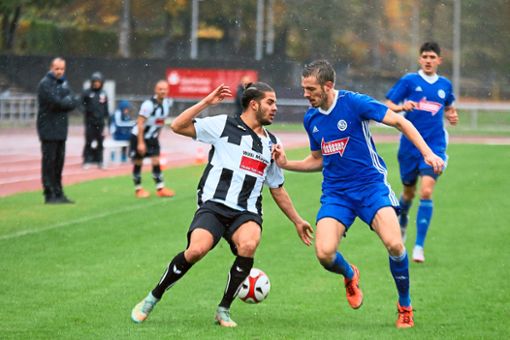 Eine 0:7-Klatsche setzte es für Nicolas Gil-Rodriguez und den FC 07 Albstadt beim VfL Sindelfingen.  Foto: Kara Foto: Schwarzwälder Bote