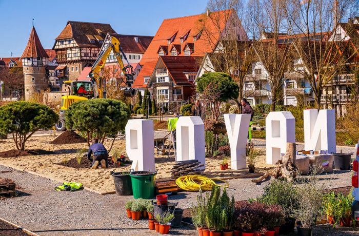 Eröffnung am 5. Mai: Balingens Gartenschau erwartet Hunderttausende