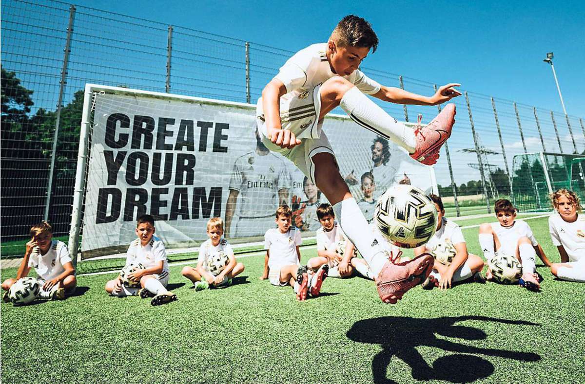 Die Fußballschule von Real Madrid kommt nächstes Jahr zum 1. FC Egenhausen. Foto: Shaolin Tran