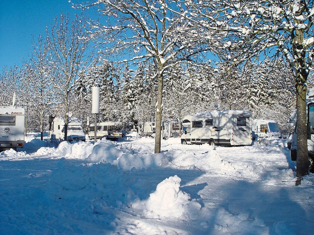 Auch über die Winterzeit eine beliebte Adresse: der Reisemobilhafen in Bad Dürrheim. Über den Jahreswechsel ist dort Hochsaison. Foto: Reisemobilhafen