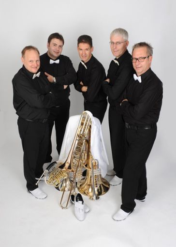 Das Swabian-Brass-Ensemble vereint Musiker aus zwei Landkreisen.  Foto: Blechbläserquintett Foto: Schwarzwälder Bote
