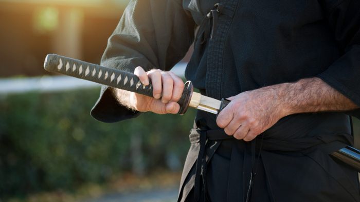 Mit Samuraischwert bewaffnet: 36-Jähriger festgenommen