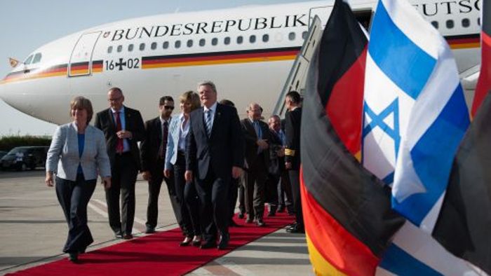 Joachim Gauck in Israel: Empfang mit militärischen Ehren