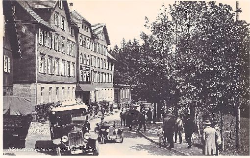 Eine historische Ansicht des früheren Kurhauses Ruhestein.  Foto: Sammlung Seiter Foto: Schwarzwälder-Bote