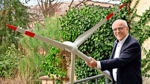Ein Pionier: Mit seinem Glauben an die Windkraft stand Andreas Markowsky lange Zeit alleine da. Foto: Ökostromgruppe Freiburg/Thomas Kunz