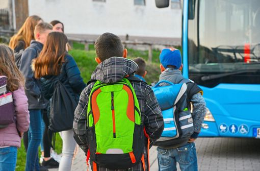 Das Thema Schülerbeförderung sprechen Jugendliche in der Gemeinderatssitzung an. Bemängelt werden überfüllte Busse und ein Gedränge beim Ein- und Aussteigen. (Symbolfoto) Foto: © Hermann – stock.adobe.com