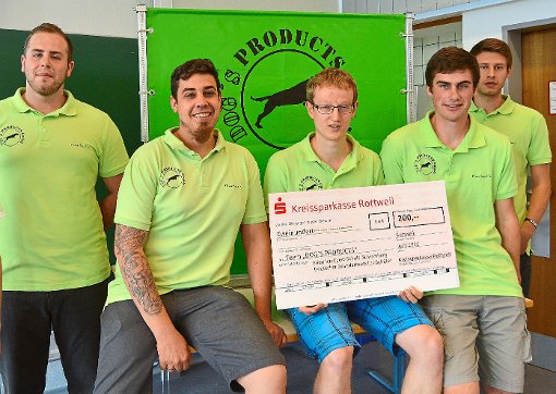 Das erfolgreiche Schülerteam der Friedrich-Ebert- Schule wurde für seine Geschäftsidee ausgezeichnet Foto: FES Foto: Schwarzwälder-Bote