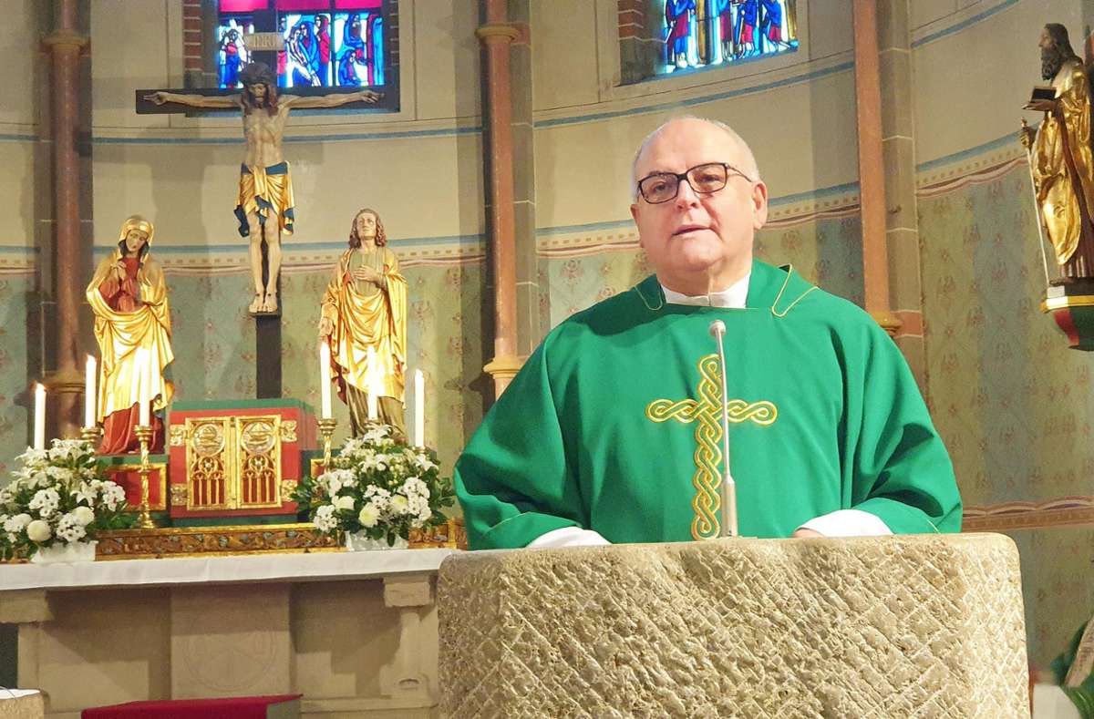 Don Senko Antunovic ist neuer kroatischer Pfarrer für Balingen und Albstadt. Foto: Katholische Kroatische Gemeinde Reutlingen