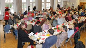 Gut besucht war der vorweihnachtliche Seniorennachmittag in Ergenzingen . Foto: Ranft