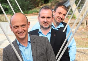 Ein Trio leitet jetzt die CHR in Nagold (von links): Rolf Thalgott, Andreas Kuhn und Bernd Jung. Foto: CHR