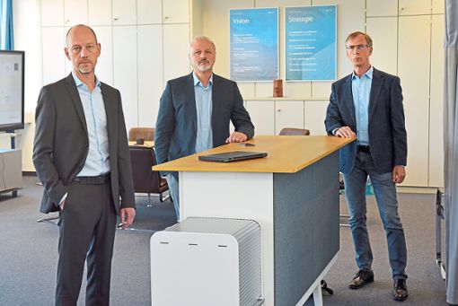 Das IMS Gear-Vorstandsteam (von links): Bernd Schilling, Wolfgang Weber und Dieter Lebzelter. Foto: IMS Gear