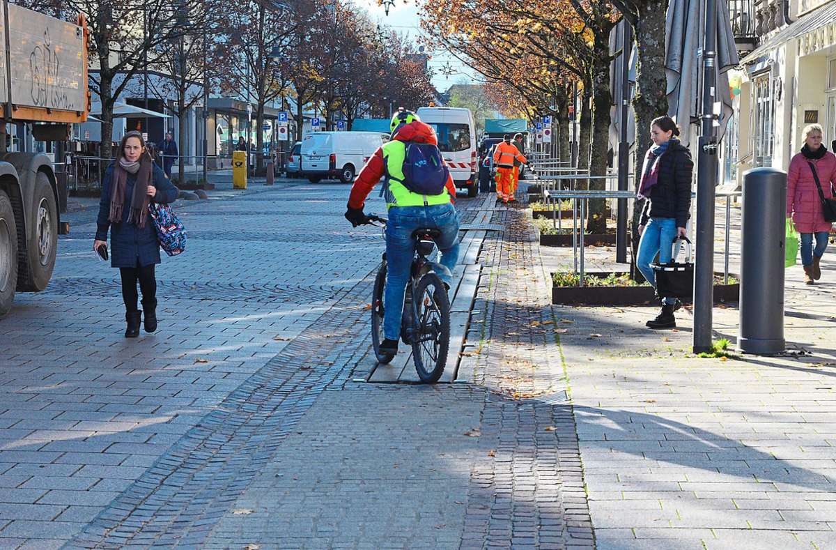Das Fahrradverbot soll dafür sorgen, dass sich die verschiedenen Verkehrsteilnehmer nicht in die Quere kommen.