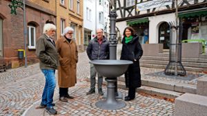 Freude in Schramberg: Neuer Goldgrubenbrunnen offiziell eröffnet