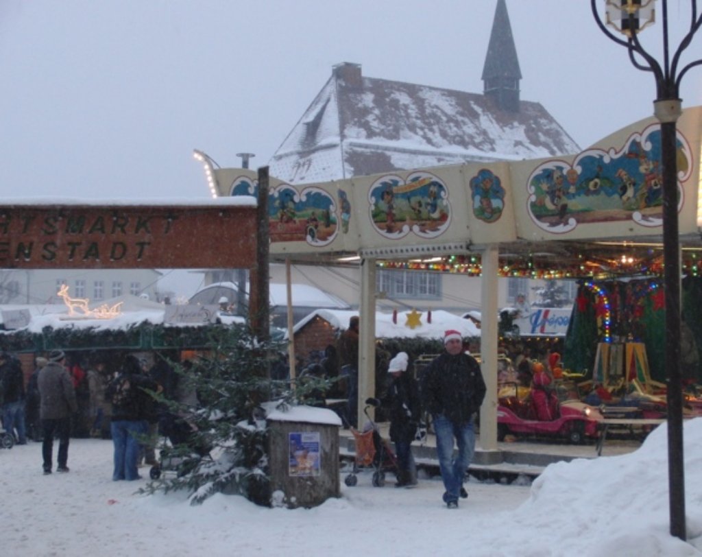 Impressionen vom Weihnachtsmarkt in Freudenstadt.