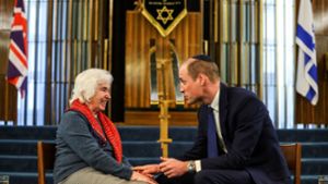 Besuch einer Synagoge: Prinz William stellt sich gegen Antisemitismus