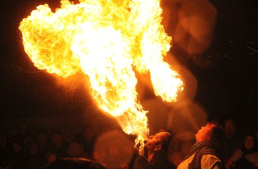 Einen  Feuerspucker wird es beim Mittelaltermarkt voraussichtlich auch geben. Foto: Hella Schimkat