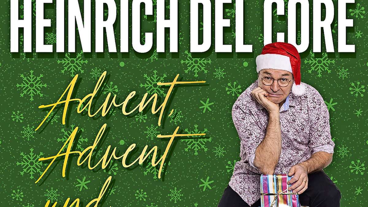 Drei Vorpremieren in  Rottweil: Noch gibt es Karten für Heinrich Del Cores Weihnachtsprogramm