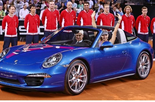 Der Porsche Tennis Grand Prix in Stuttgart ist bei den Spielerinnen äußerst beliebt. Foto: Pressefoto Baumann