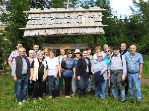 Die Senioren älter als 60 Jahre des TSV Ebingen haben die Klosterstadt Campus Galli besichtigt und dabei einiges erfahren. Foto: Schwarzwälder-Bote