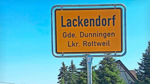 Dem Dunninger Ortsteil Lackendorf werden auch nach der nächsten Kommunalwahl zwei Sitze im Gemeinderat zugestanden - obwohl der Ort nach der Einwohnerzahl im Gremium um 19 Prozent überrepräsentiert ist. Foto: Weisser
