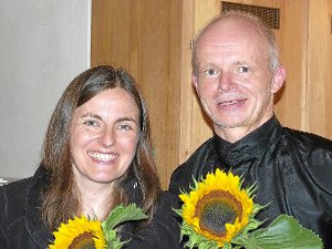 Thomas Zehetmair und Ruth Kilius sorgten für den musikalischen Höhepunkt der Sommermusik. Foto: Kosowska-Németh Foto: Schwarzwälder-Bote