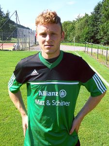 Spielertrainer Andreas Matt gelang der erste Treffer für den SV Mühlenbach. Foto: Bührer Foto: Schwarzwälder-Bote
