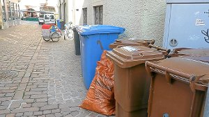 Ordnungsamt lässt Mülltonnen wegräumen