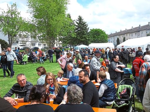 Beim ersten Fest der Kulturen in Heumaden im Jahr 2017 herrschte reger Betrieb. Foto: Stocker
