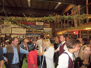 Das Publikum ist beim  Weinfest des Musikvereins Schörzingen gut unterhalten worden.  Foto: Maier Foto: Schwarzwälder-Bote