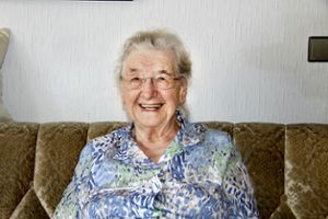 Johanna Uhlmann wird am Pfingstsonntag 90 Jahre alt. Foto: Schwarzwälder Bote