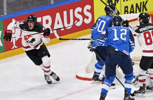 Kanada triumphiert bei der Eishockey-WM. Foto: dpa/Jussi Nukari