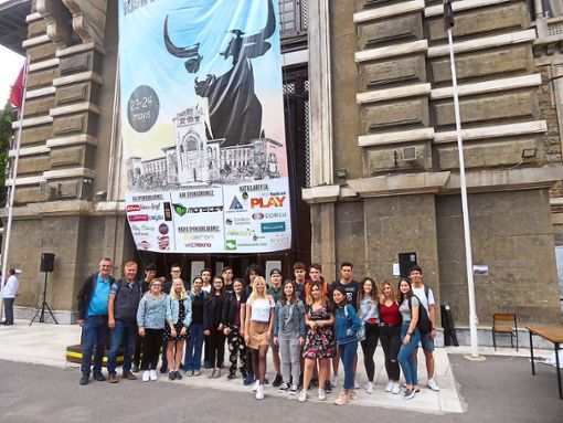 Schüler der zwölften Klassen der Beruflichen Gymnasien Hausach/Wolfach verbringen eine Woche mit ihren Austauschpartnern in Istanbul.  Foto: Dorn Foto: Schwarzwälder Bote