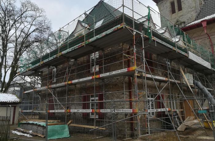 Oberndorfer Pfarrhaus: Ein Ende der Bauarbeiten rückt in Sicht